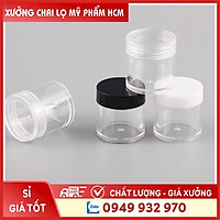 Hũ Nhựa Thân Cao 10g Chiết Mỹ Phẩm - Hũ Đựng Kem - Chai Lọ Mỹ Phẩm - Hũ Đựng Bột