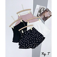 Short vải lụa 4 màu. Size S M L