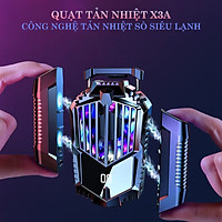 Quạt tản nhiệt điện thoại sò lạnh chạy Pin 2000mAh X3A Pro - Quạt sò tản nhiệt lạnh X3A Pro - K1347