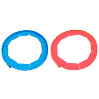 (Toponeto) 2Pcs Adjustable Silicone Pie Crust Shield Silicone Fit 8.5-11.5Inch Rimmed Dish