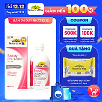 Collagen Thủy Phân Dạng Nước Nature's Way Beauty Liquid Bổ Sung Dưỡng Chất Chăm Sóc Làn Da Trắng Sáng 500ml