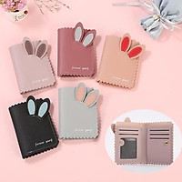 Ví cầm tay nữ tai thỏ siêu cute - Ví bóp da nữ mini nhỏ gọn xinh xắn