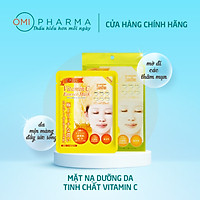 Mặt nạ dưỡng ẩm & làm sáng da chứa Vitamin C G Face Mask VC (Hộp 5 miếng)