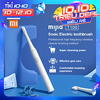 XIAOMI MIJIA T100 Bàn Chải Đánh Răng Điện Sóng Âm Không Dây Có Thể Sạc Qua USB Bàn Chải Đánh Răng Siêu Âm Không Thấm Nước Tự Động Bàn Chải Đánh Răng