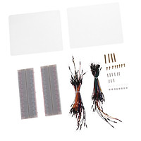Mounting Plate + Breadboard + Jumper Wire for Raspberry Pi 3 Model B+ 3B 2B