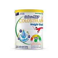 Sữa bột dinh dưỡng Colos Mk7 WEIGHT GAIN dinh dưỡng dành cho người gầy tăng cường hấp thu, tăng cân vượt trội NUTRI PLUS-900G