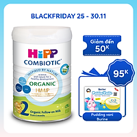 Sữa bột công thức HiPP 2 Organic Combiotic 800g