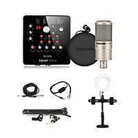 Combo trọn bộ mic thu âm, livestream, hát karaoke online chính hãng Takstar , Micro PC-K200, Icon Upod Nano, Tai nghe Ts-2260 và đầy đủ phụ kiện
