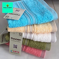 Khăn mặt Songwol chính hãng 100% cotton 28x42cm - Nhiều màu -SH DB BORDER28
