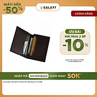 Ví Bóp Nam Nữ Nhỏ Gọn Cao Cấp Thời Trang Nhiều Ngăn Để Name Card Danh Thiếp Thẻ Galaxy Store GVMB03 (8x10.5cm)