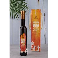 Mật Hoa Dừa Lên Men Cider SokFarm - Thức Uống Lên Men Dành Cho Phái Đẹp, Kích Thích Tiêu Hóa, Giảm Tích Tụ Mỡ Bụng, Giàu Chất Điện Giải Tự Nhiên - Chai 375 ml