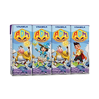 Lốc 4 sữa Vinamilk ADM việt quất 180ml - 00702