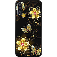 Ốp lưng dành cho Samsung Galaxy A70 mẫu Hoa đỏ vàng