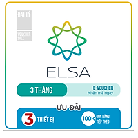 Evoucher - ELSA SPEAK English Pro - Phần mềm học nói tiếng Anh bản xứ