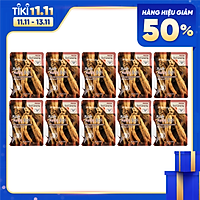 Combo 10 Túi Mặt nạ dưỡng da - Mặt nạ giấy chiết xuất từ nhân sâm đỏ 3W CLINIC Hàn Quốc 23mlx10