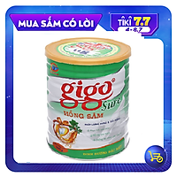 Sữa bột giúp phòng ngừa loãng xương, xơ vữa động mạch và tiểu đường GIGO SURE Hồng sâm 900 Gr (JISENG)