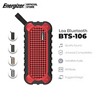 Loa Bluetooth di động Energizer BTS-106 kiêm sạc dự phòng - Kết nối bluetooth 5.0, Tích hợp micro, hỗ trợ FM radio, thẻ Micro SD, cổng sạc USB-A - HÀNG CHÍNH HÃNG