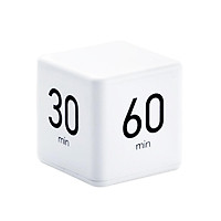 Cubic Timer Time Management Students Learning Timer LED Display Simple Operation 15/20/30/60 minutes Countdown Reminder