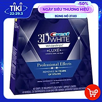Miếng Dán Trắng Răng Crest 3D Whitestrips