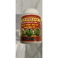 Sản Phẩm AC S.uper K-Ca Đứng Thân Dài Vòi Tăng sắc Tố lọ 100gr cho hoa lan cây cảnh