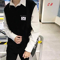Áo gile hàn+áo sơ mi nam nữ C&H