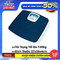 Cân sức khỏe Cân gia đình CAMRY BR2020 cao cấp hoạt động cơ học, trọng tải tối đa 130kg ( bước nhảy +-1kg ) - Hàng nhập khẩu