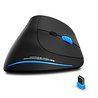 Chuột Quang Chơi Game Không Dây Dạng Đứng Zelotes F-35A - Đen (2100DPI) (2.4G)