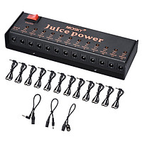 Bộ Cung Cấp Năng Lượng Cho Đàn Guitar MOSKY JUICE POWER 12 Đầu Ra DC Bị Cô Lập Cho 9V 12V 18V