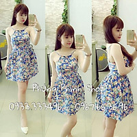 ĐẦM YẾM XÒE HỌA TIẾT SALE