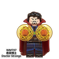 Minifigures Mô Hình Marvel DC Các Mẫu Nhân Vật Thanos Ironman Black Panther War Machine Doctor Stranger WM6072