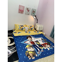 Bộ Chăn Ga Gối Cotton Magic Đội Chó Cứu Hộ Paw