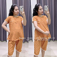 bộ đồ bầu mặc nhà chất mát