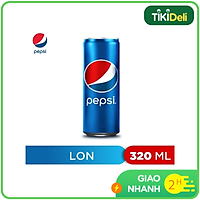 Lon Nước Ngọt Có Gaz Pepsi (320ml/lon)