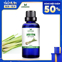 Tinh Dầu Sả Chanh Lorganic Hương Thơm Thiền Tịnh (50ml)