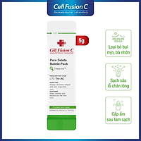 Mặt Nạ Đất Sét Thanh Lọc Da Siêu Bọt Cell Fusion C Pore Delete Bubble Pack (5g x 1 gói)