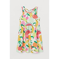Váy hoa quả H+M U+K mẫu mới Size 4-6Y đến 8-10Y