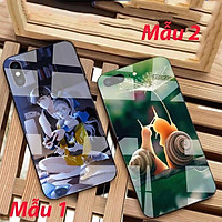 Ốp lưng kính cường lực sành điệu cá tính dành cho Iphone X/ XS/ XS Max/ 11/ 11 Pro/ 11 Pro Max