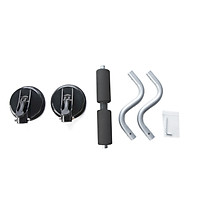 Boat Canoe Suction Holder, Aluminum Boat Kayak Roller with Suction Cup, Load Assist Rack for Mounting