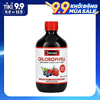 Nước Diệp Lục Swisse Chlorophyll Mixed Berry Flavour Superfood 500ml Của Úc, Thanh Lọc, Mát Gan, Hỗ Trợ Hô Hấp, Tăng Miễn Dịch, Bổ Máu, Giảm Táo Bón, Nhiệt Miệng, Mất Ngủ và Ngăn Ngừa Ung Thư