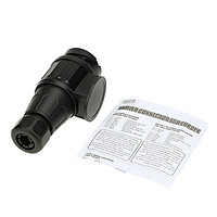 Frosted Material 13-Pin Trailer Plug 12V 13-Pole Tow Bar Towing Plug N Type-Vehicle End