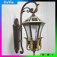 Đèn treo tường tân cổ điển năng lượng mặt trời Davia HT800