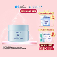 Kem dưỡng cấp ẩm chuyên sâu Senka Deep Moist Cream 50g
