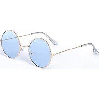 Fashion Retro Round Frame Sunglasses Outdoor Sports Traveling Glasses Eyewear