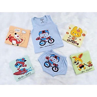 Sét 10 Bộ Quần Áo Trẻ Em Cho Bé Từ 5-15kg - Bộ Đồ Sơ Sinh