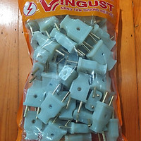 Combo 50 phích cắm điện chân tròn - phích cắm đưc