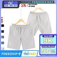 Quần Short Gió Thể Thao Nam 5S (QSG002S1-01) Trẻ Trung, Năng Động, Nam Tính