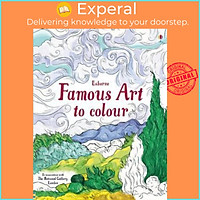 Sách - Famous Art to Colour by Susan Meredith (UK edition, paperback)