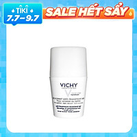 Vichy Déodotant Anti-Transpirant 48H For Sensitive Skin - Lăn Khử Mùi Cho Da Siêu Nhạy Cảm