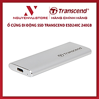 Ổ Cứng Di Động SSD Transcend ESD240C 240GB 2.5" USB Type C - TS240GESD240C - Hàng Chính Hãng