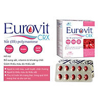 VIÊN BỔ MÁU EUROVIT – BỔ SUNG SẮT III – ACID FOLIC – KHÔNG NÓNG, KHÔNG TÁO BÓN – BỔ SUNG SẮT CHO NGƯỜI THIẾU MÁU – ĐAU ĐẦU – HOA MẮT CHÓNG MẶT – PHỤ NỮ CÓ THAI VÀ CHO CON BÚ – HỘP 100 VIÊN